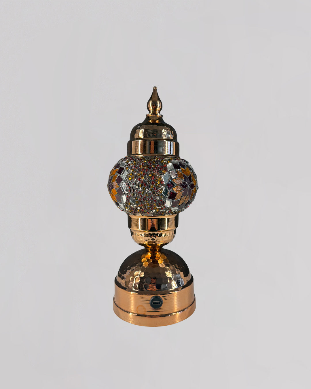 Schmale ovale Mosaiklampe 26031