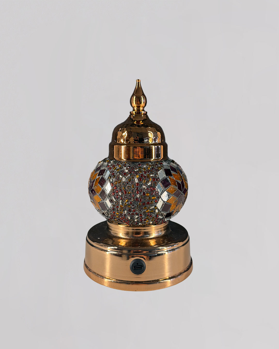 Mini-Mosaiklampe Oval 26035