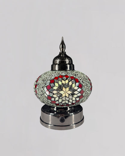 Mittlere ovale Mosaiklampe 26011