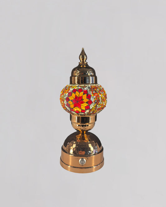 Schmale ovale Mosaiklampe 26031