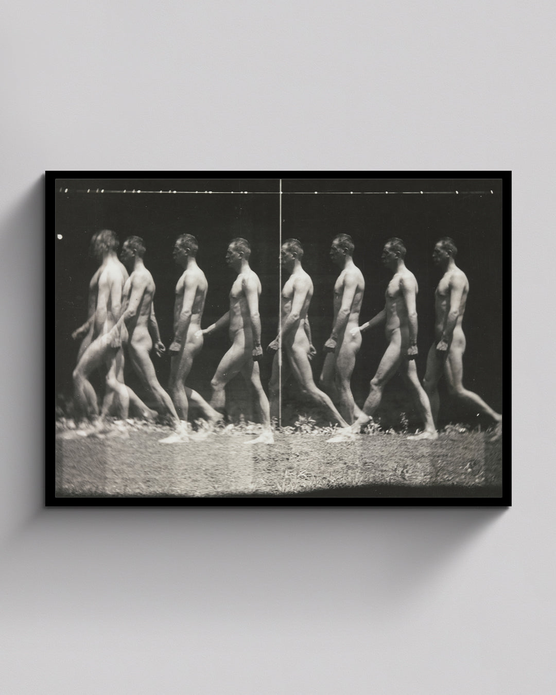 Man Walking, "Stroboscopic" Photograph