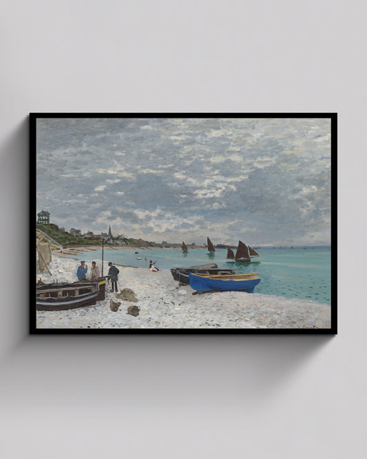 Der Strand von Sainte-Adresse